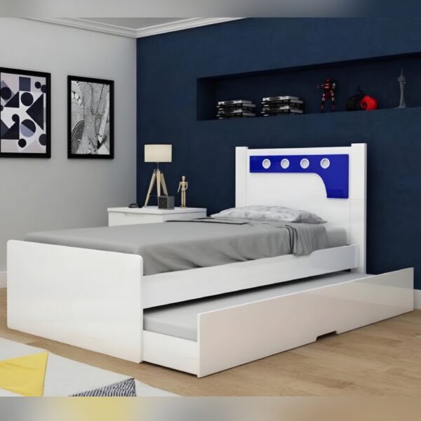 Cama Dupla Bolinha Gelius Móveis-Imagem 3
