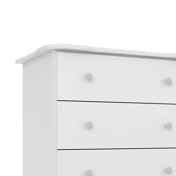 Cômoda Bebê Newbaby 4 Gavetas Branco-Imagem 3