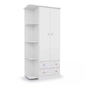 Guarda-Fato Bebê com 02 Portas e 02 Gavetas
