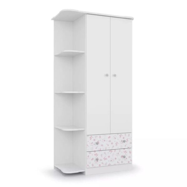 Guarda-Fato Bebê com 02 Portas e 02 Gavetas