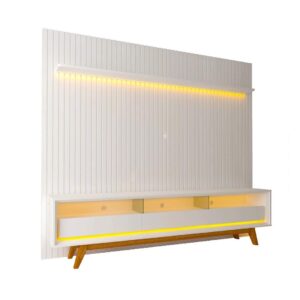 Conjunto Painel Ripado 2,75m + Rack Requinte